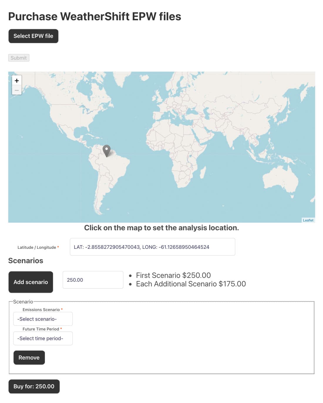 Payment + Mapping Integration